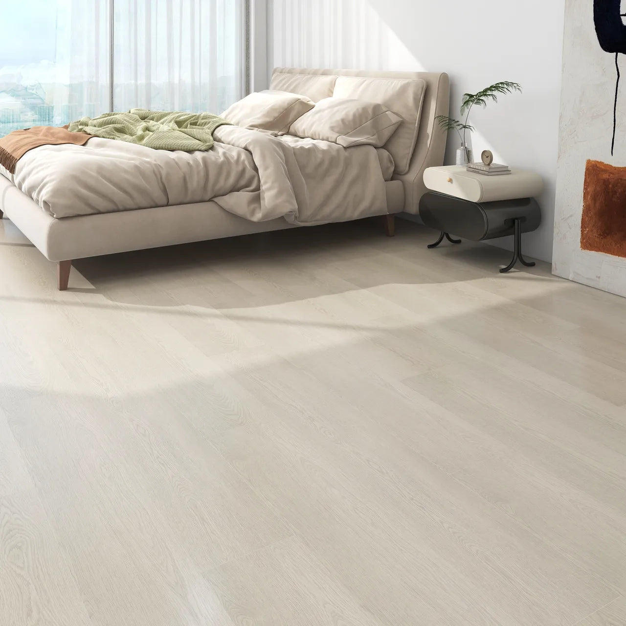 Decor Vinyl SPC 6.5mm Nestglow Collection 20mil - Peach Oasis