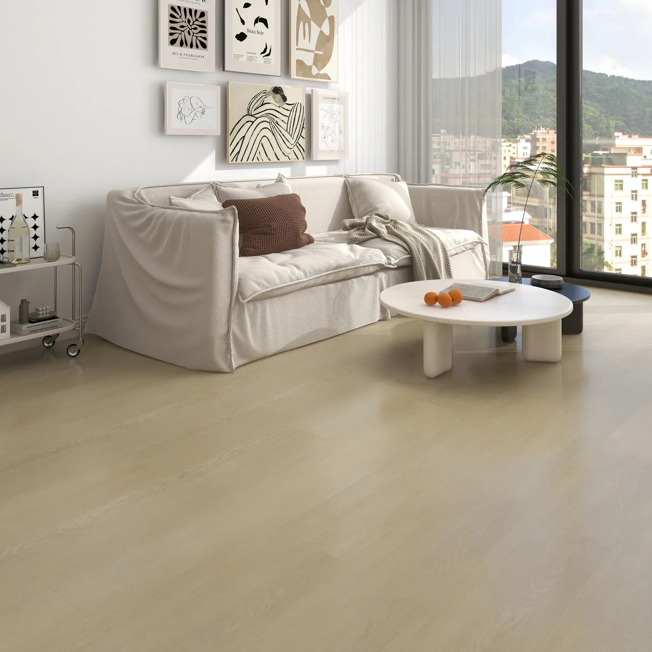 Decor Vinyl SPC 6.5mm Nestglow Collection 20mil - Sage Harmony