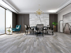 Decor Vinyl SPC 7.5mm Diamond Collection - Brushed Grey Multi.