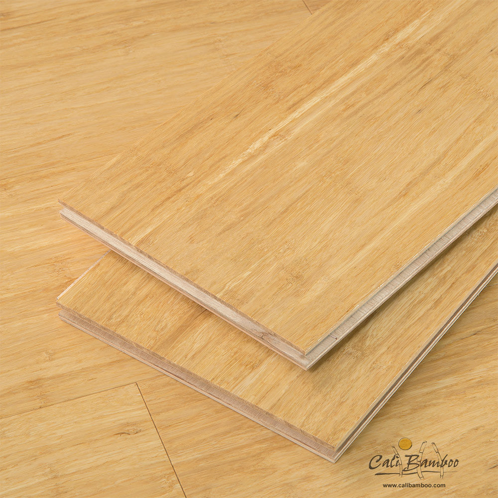 Natural Wide Click Bamboo 9/16"® Engineered Bamboo Flooring