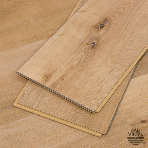 Cali Vinyl Pro - Natural Elm Windansea Wide+ Click